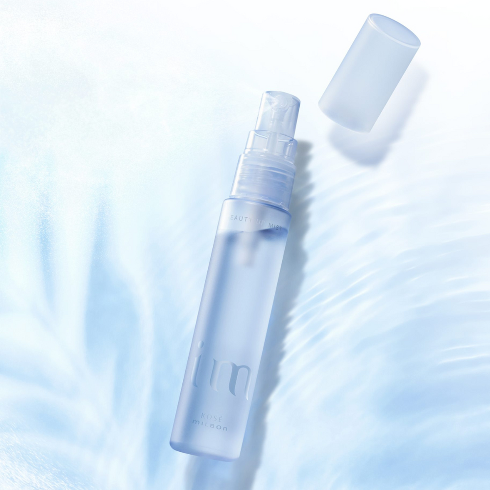 【アイエム】ビューティアップミストからキープ力とうるおい感に特化した青が登場!