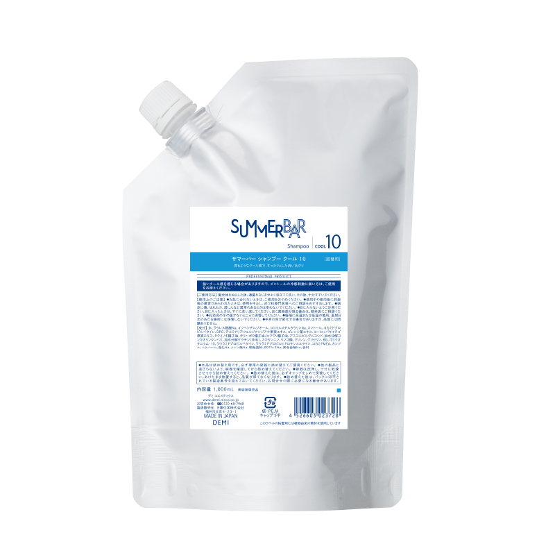 サマーバー シャンプー クール 10 1000ml – DD