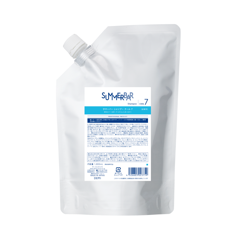 サマーバー シャンプー クール 7 1000ml – DD
