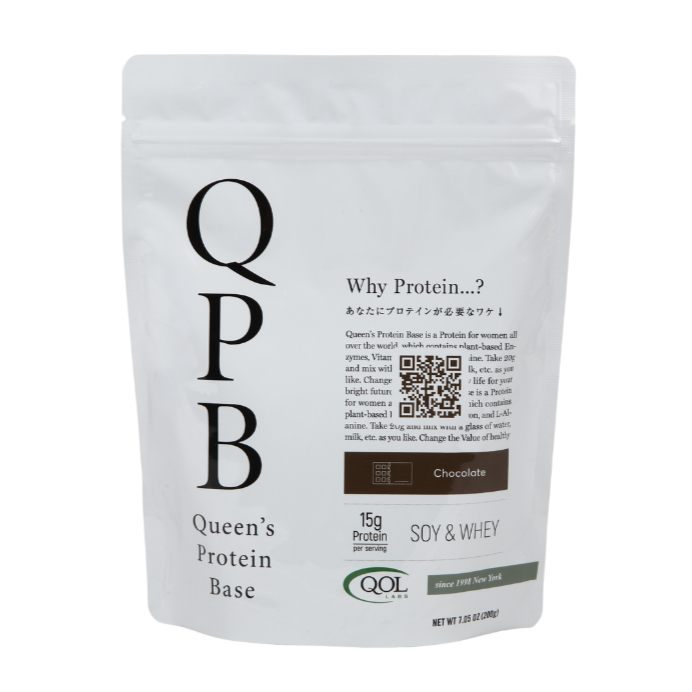 QPB クイーンズプロテインベース(チョコレート味) - ダイエットサプリ