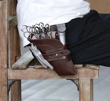 sacra シザーケース SA-21 ダークブラウン sacra SA-21 – DD