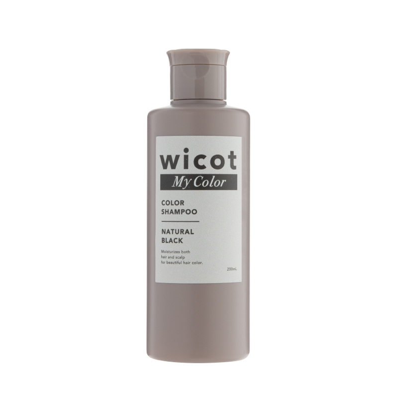 wicot My Color カラーシャンプー ナチュラルブラック – D-ONLiNE