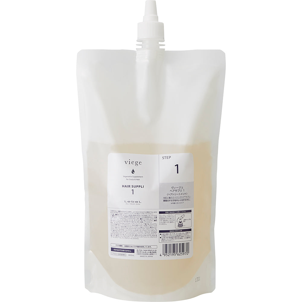 ヴィージェ ヘアサプリ 1 800ml(詰替え) ヴィージェ ヘアサプリ 1 800ml(詰替え) – DD
