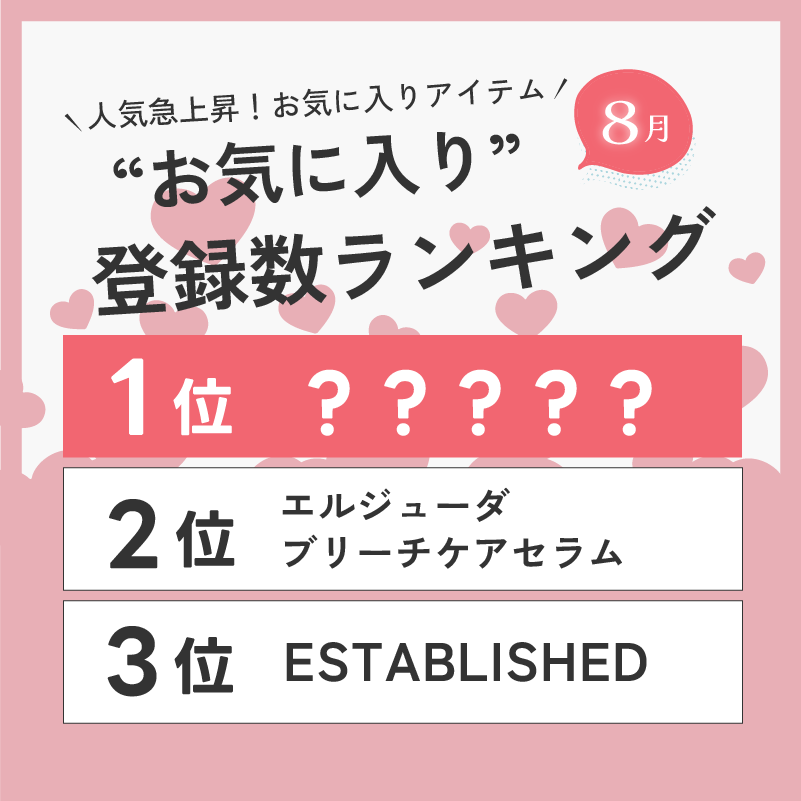 D-ONLiNE ユーザーのお気に入りアイテムはなに？8月のお気に入り数ランキングTOP10👑