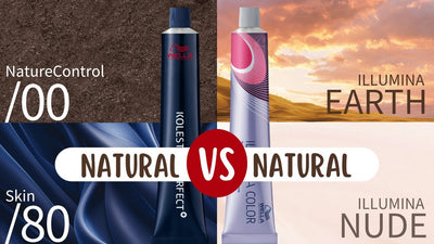 【ヘアカラー】イルミナカラー vs コレストン徹底比較！ナチュラル系の違いと選び方