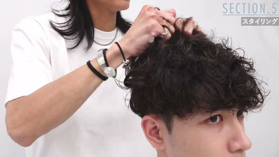 【fifth堀様】マッシュ×スパイラルなパーマ