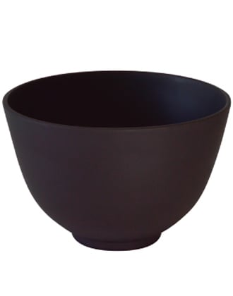 ON-beauty カラーシリコンカップ(ボウル) 中 ブラック