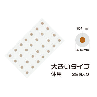貴宝石パワーシール（大）10㎜×28P ボディ用