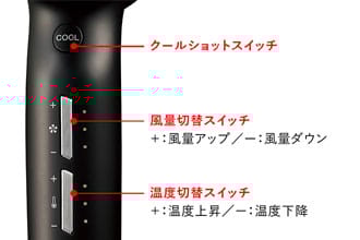 NB950-K マイナスイオンヘアドライヤー ブラック