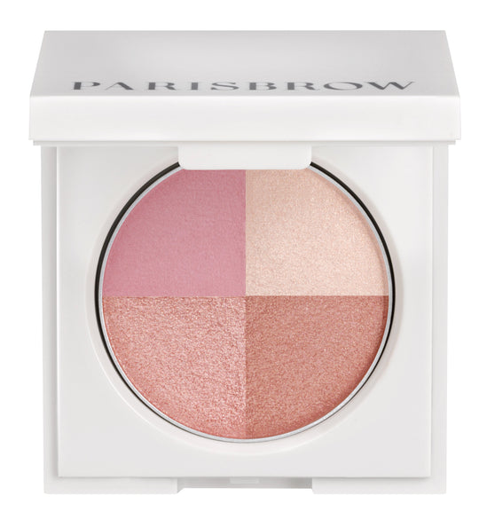 パリブロウ パーフェクトアイ&ブロウパレット06 ブルーミングピンク(Sheer)