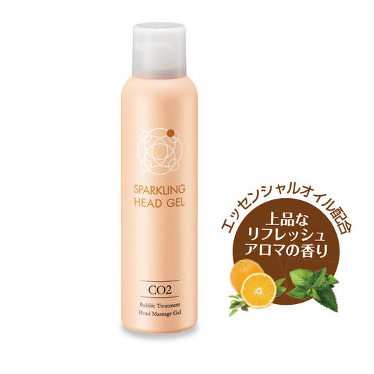 ラシンシア スパークリングヘッドジェル 120g