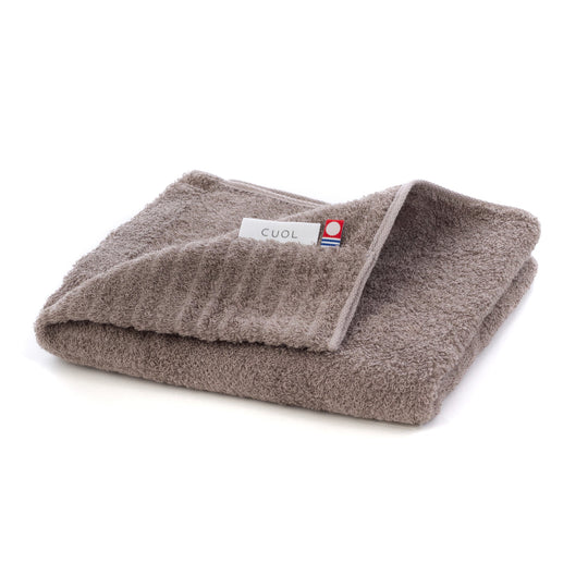 CUOLタオルではじめる美髪ケア フェイスタオル ダークモス