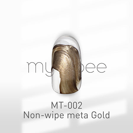 マイビー カラージェル MT-002 ノンワイプメタ ゴールド 2.5g