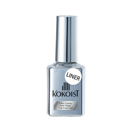 KOKOIST(ココイスト) ウルトラグロッシーノンワイプトップコートジェル ライナータイプ 15ml