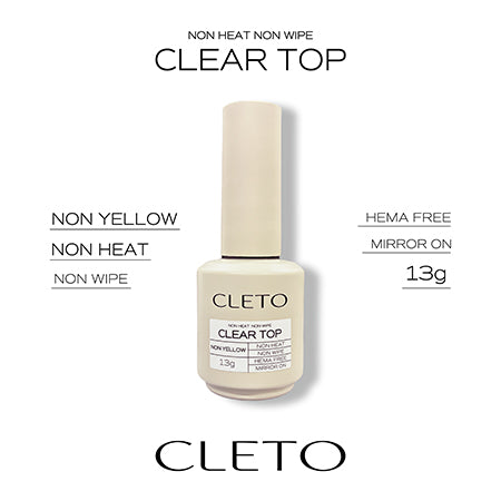 CLETO(クレト) ノンヒートノンワイプクリアトップ 13g