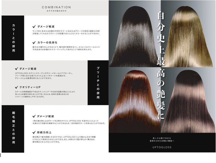 uptogloss トリートメント　500g 6個 トリートメント 500ℊ – UPTOGLOSS