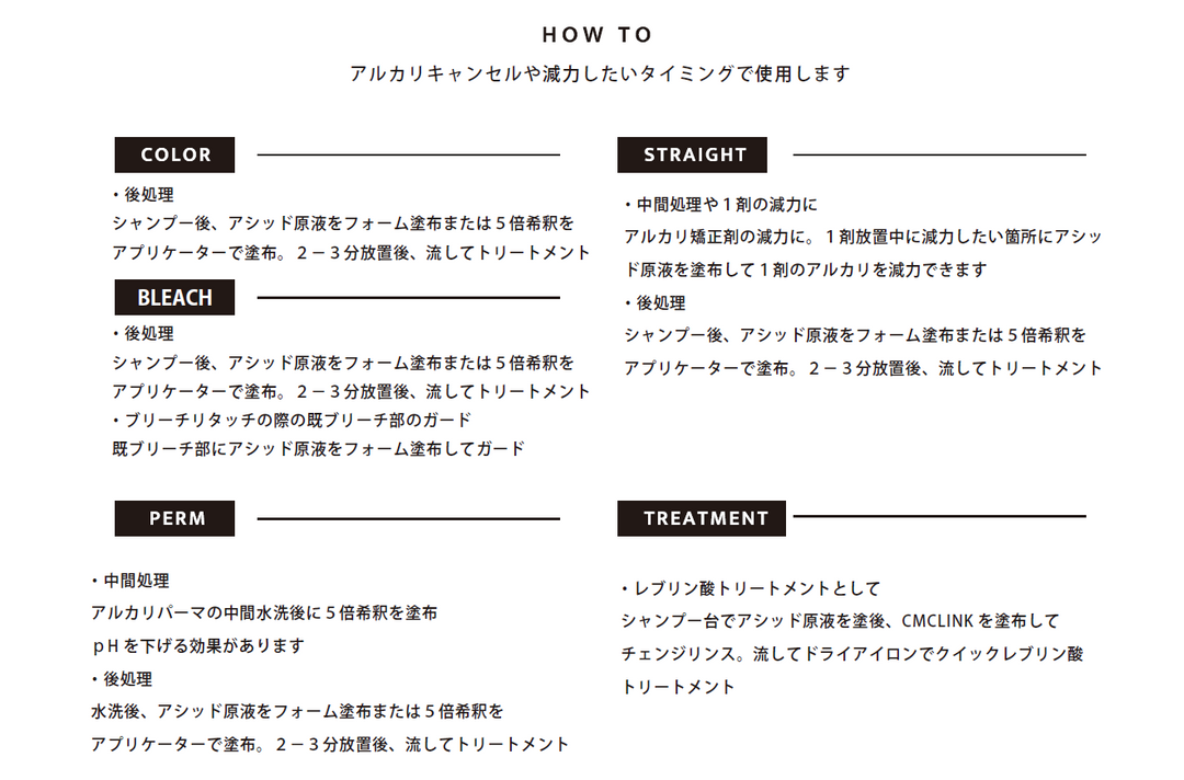 ケラフェクト アシッド 1000ml – D-ONLiNE