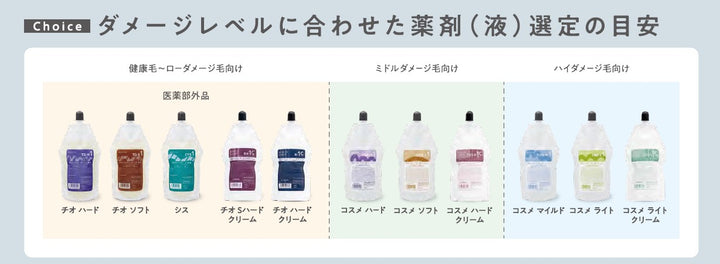 韓国式根元パーマ一式 薬剤付き エモルテ チオH 第1剤 C 400 – DD