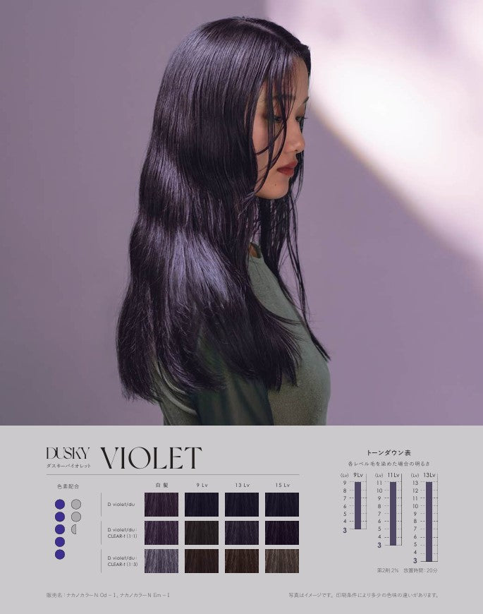 Nキャラデコ D violet/du 80g