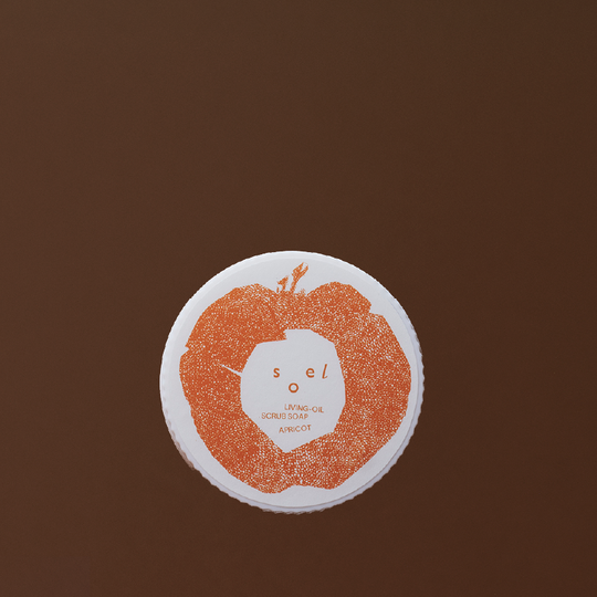 【アウトレット】LIVING-OIL スクラブ ソープ アプリコット