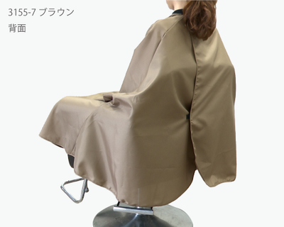 ワコウ 3155-7 速乾カッティングドレス ブラウン