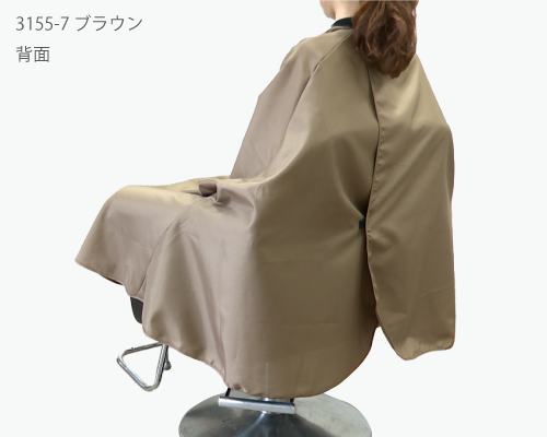 ワコウ 3155-7 速乾カッティングドレス ブラウン