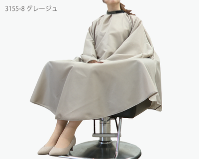 ワコウ 3155-8 速乾カッティングドレス グレージュ