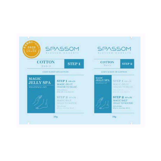 SPASOM マジックジェリー(第1剤 28g + 第2剤 28g) コットン
