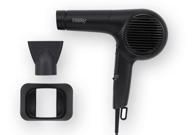 Nobby NB4100 マイナスイオンヘアードライヤー ブラック スタンド付