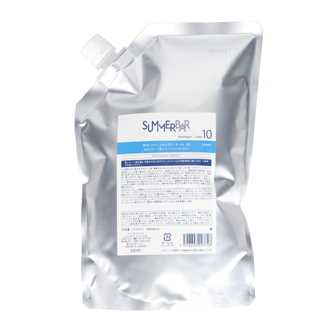 サマーバー シャンプー クール 10 1000ml – DD