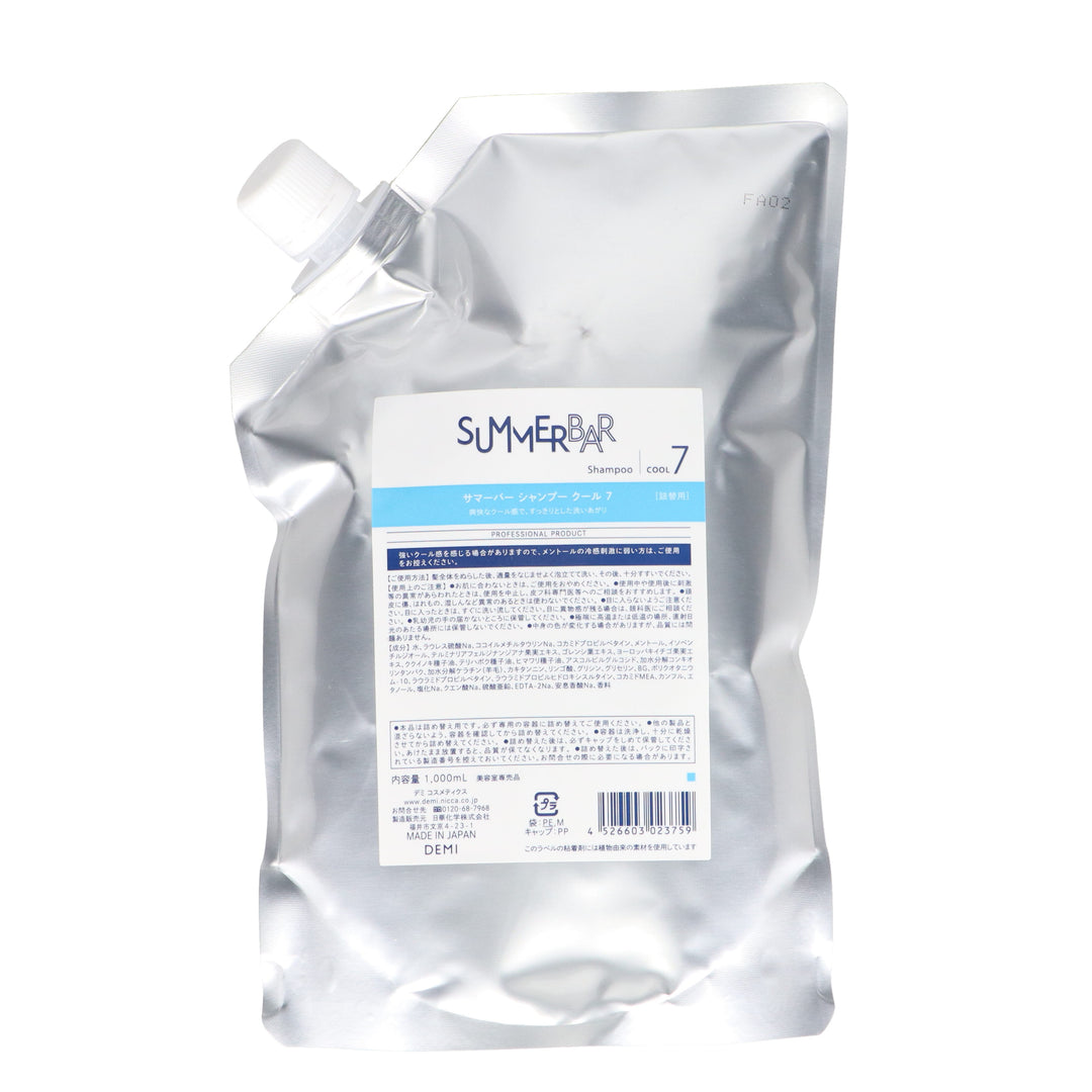 サマーバー シャンプー クール 7 1000ml – DD
