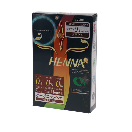 オーズ プレミアム ヘナ ジアミン0% ブラウン 100g