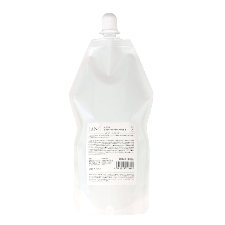 エアンス 4本セット システムトリートメント 詰め替え エアンス アフターウォーターアシッド4 500ml – DD