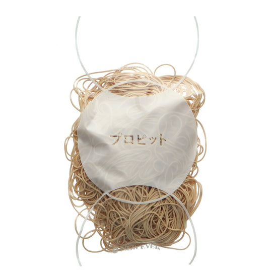 NE プロピット輪ゴム #18 100g袋入 ベージュ