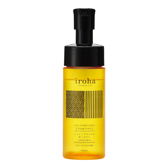 iroha INTIMATE WASH FOAM TYPE スウィートシトラスの香り 150ml