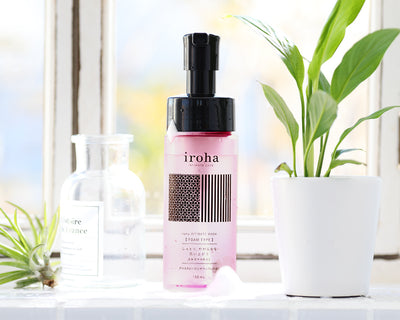 iroha INTIMATE WASH FOAM TYPE ダマスクローズとゼラニウムの香り 150ml