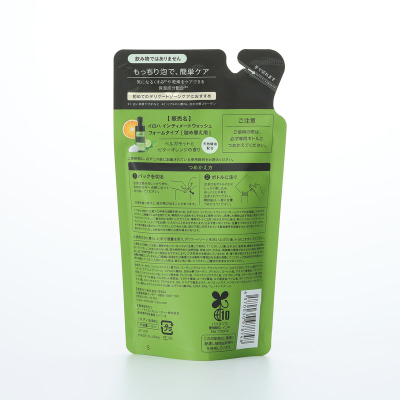 iroha INTIMATE WASH (FOAMTYPE)詰替え 135ml