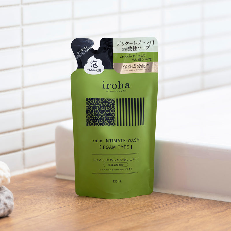 iroha INTIMATE WASH (FOAMTYPE)詰替え 135ml