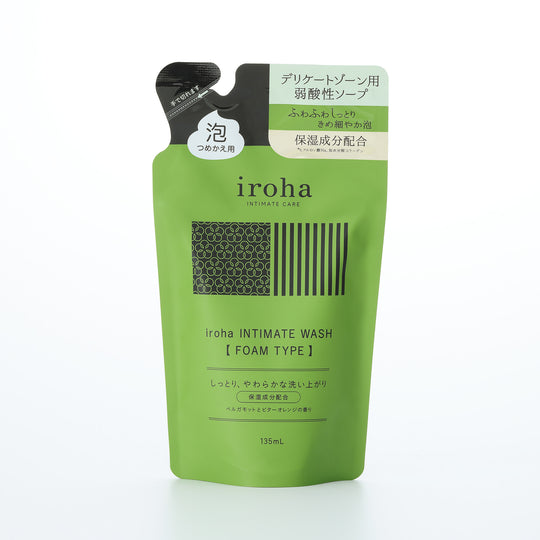 iroha INTIMATE WASH (FOAMTYPE)詰替え 135ml