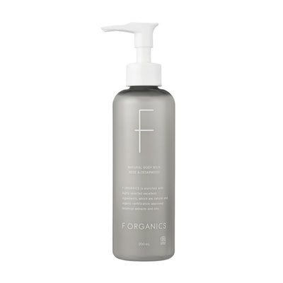 F ORGANICS ナチュラルボディミルク N ローズ&シダーウッド 200mL