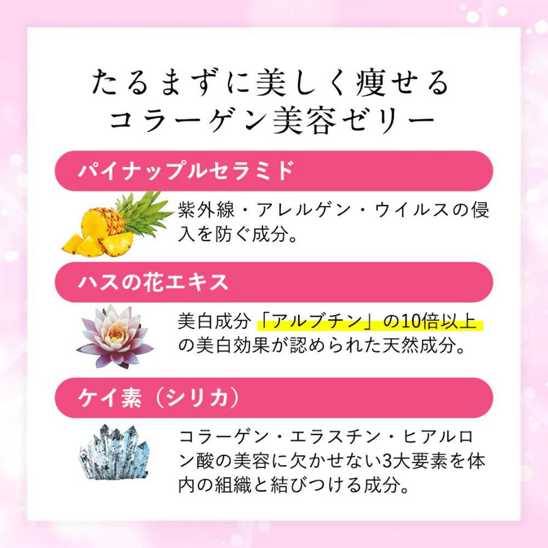 【アウトレット】Triple Brightening Jelly Ume 30包