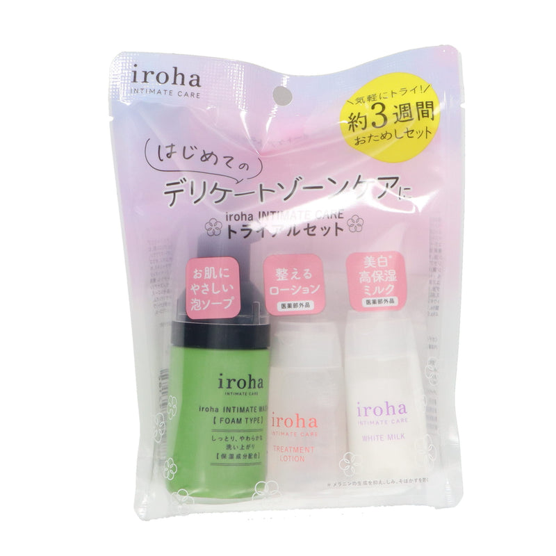 iroha INTIMATE CARE TRIAL SET（リニューアル）