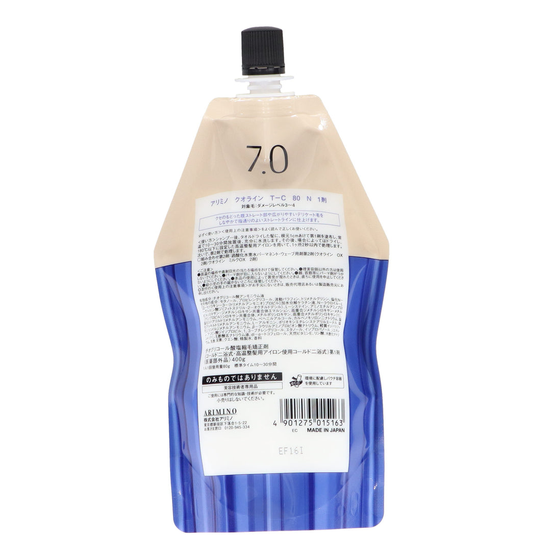 アリミノ クオライン T-C 80 N 1剤 400g – DD