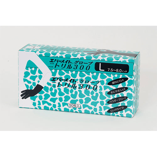 エバーメイトグローブ ニトリル300 L