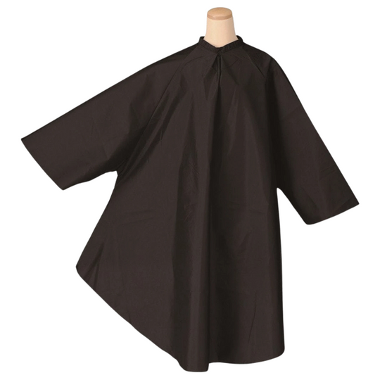 ワコウ 3121 袖付ヘアダイクロス ブラック