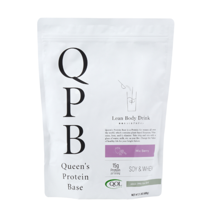 QPB/クイーンズプロテインベース600g ミックスベリー味 – DD