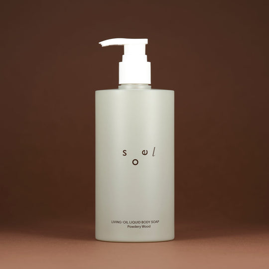 LIVING-OIL リキッド ボディソープ パウダリーウッド