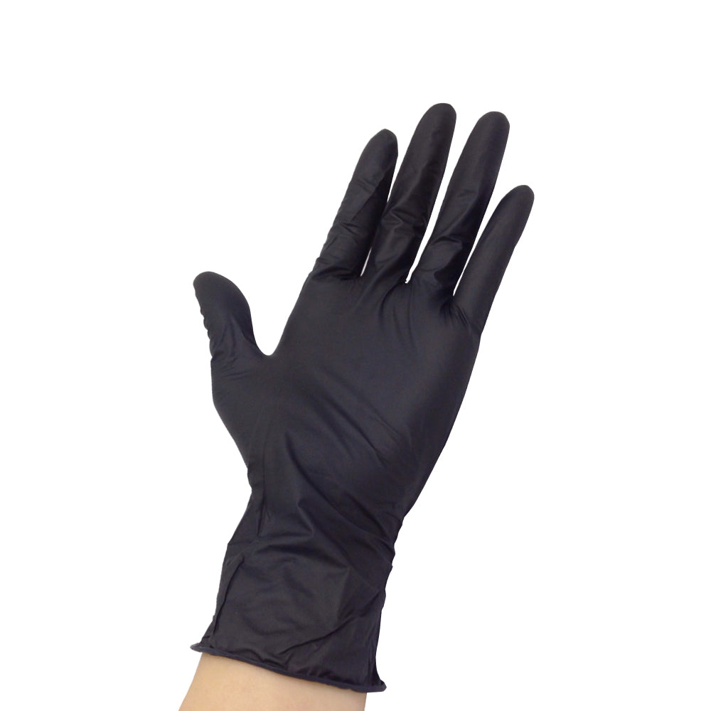 エバーメイト センパガードニトリルブラック M(100枚) – DD