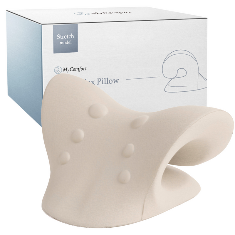 ネックリラックスピローストレッチ ライトベージュNPLB001