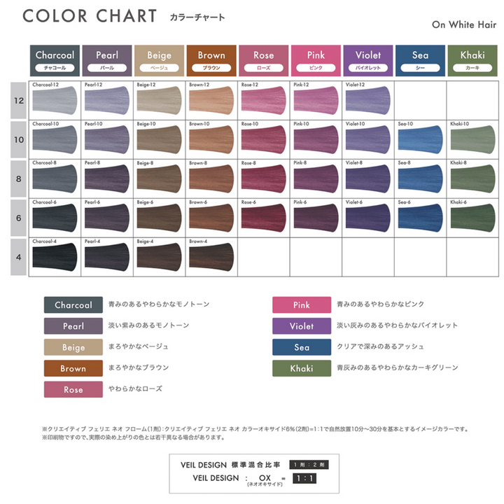 クリエイティブフェリエ ネオフローム Khaki-10 80g – DD